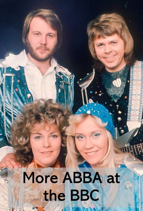 More ABBA at the BBC poster